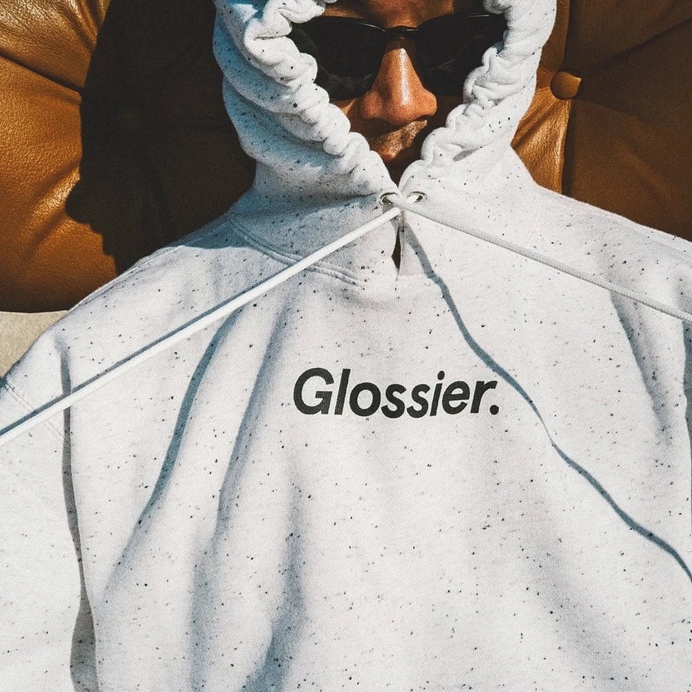Glossier Limited Edition Terrazzo Hoodie